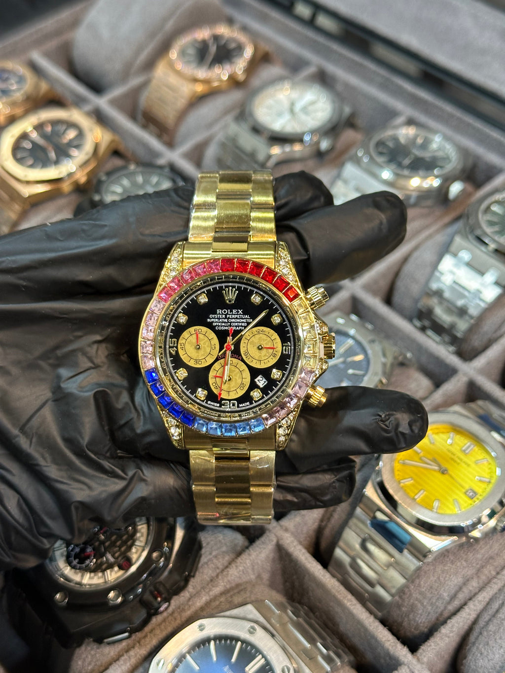 Daytona Rolex Watch with working chronograph