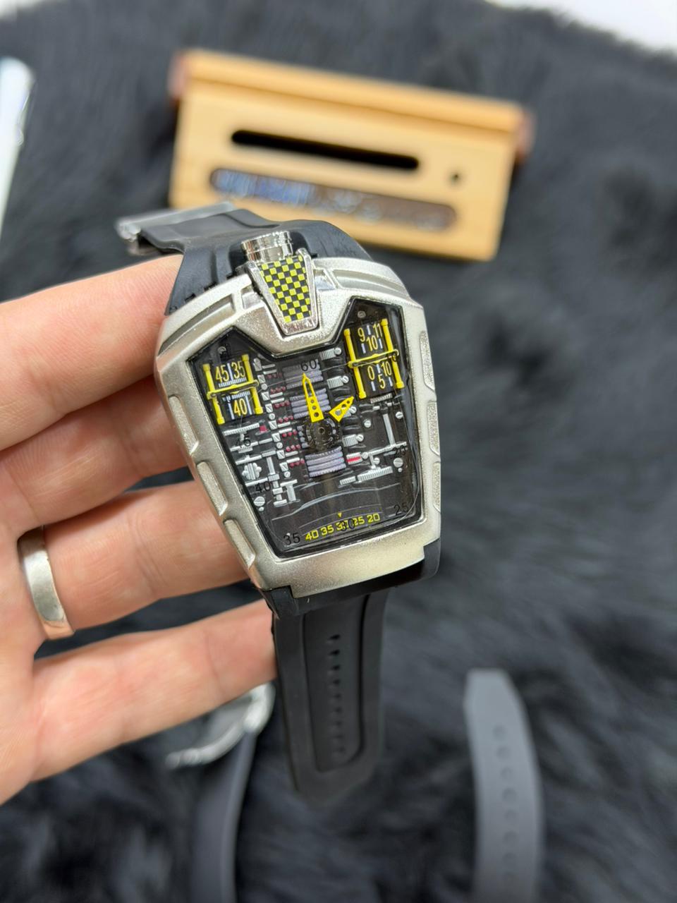 New Design Bugatti in Silver Case